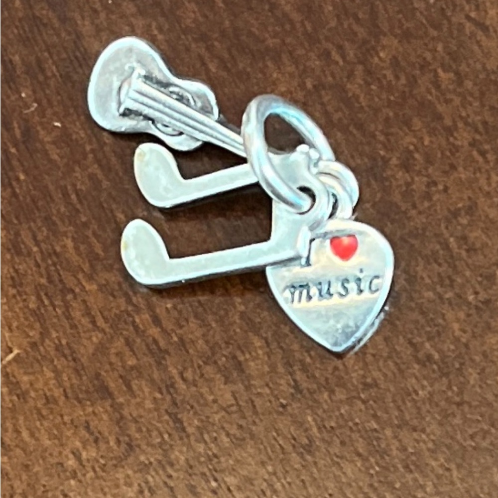 Pandora I ❤️ music charm-OBO